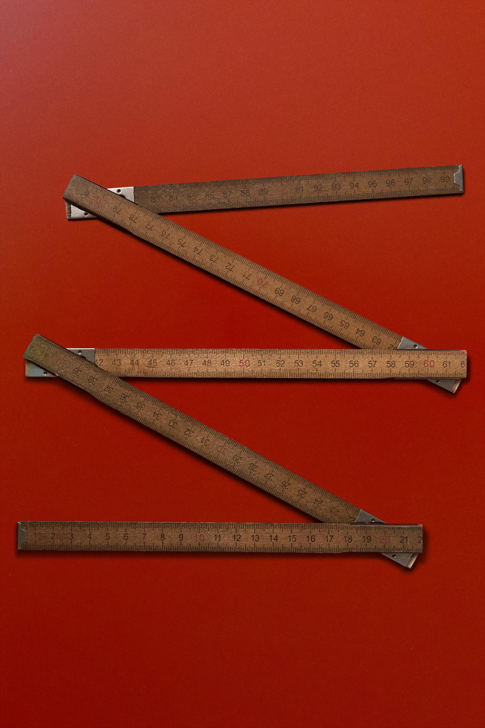 MÈTRE PLIANT BOIS BOULEAU